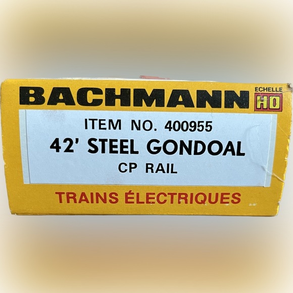 Bachmann “42’ Steel Gondola CP Rail” Freight Train Car - Picture 2 of 2